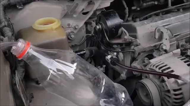 Замена жидкости ГУРа Toyota Harrier 5S-FE смотреть онлайн