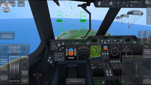 Flying Through MID AIR Objects In Turboprop Flight Simulator!