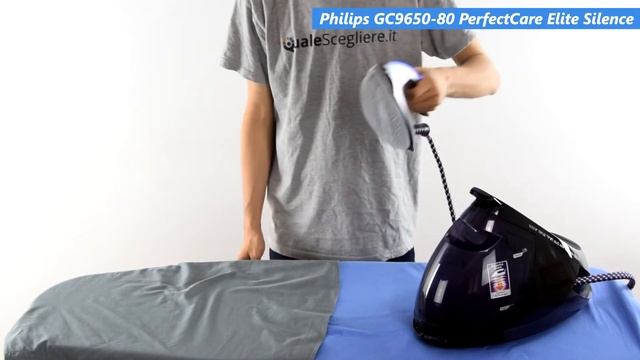 Philips GC9650/80 PerfectCare Elite Silence in azione | QualeScegliere.it смотреть онлайн