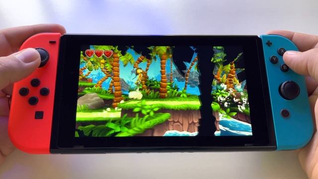 Stitchy in Tooki Trouble | Nintendo Switch V2 handheld gameplay смотреть онлайн