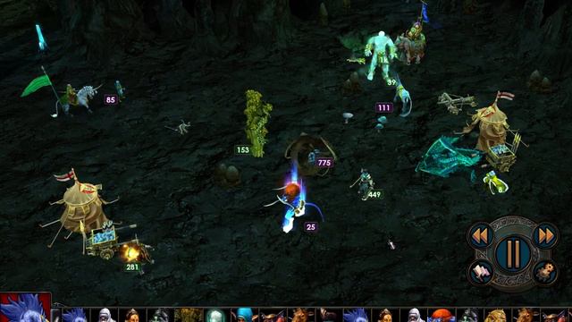 Heroes of might and magic 5.5 MOD Sylvan (Balanced) vs Academy (Balanced) смотреть онлайн