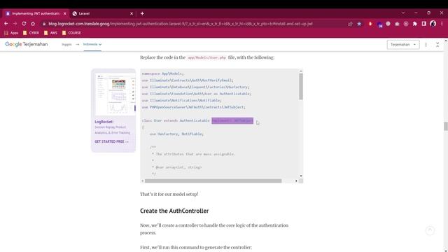 Cara Membuat Sistem Login dan Register Menggunakan Laravel dan JWT смотреть онлайн