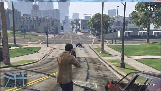 GTA 5 перестрелка на районе Gaber