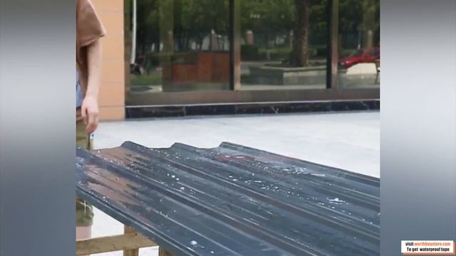 Waterproof Tape Test Adn Demo 2021- Does It Work？