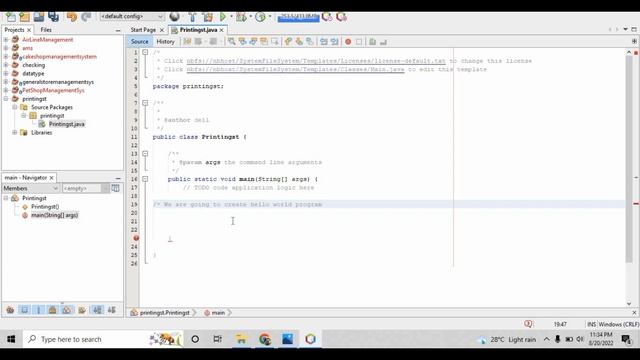 Comments & Printing Statement in Java | Tutifyy1.0 | URDU/HINDI смотреть онлайн