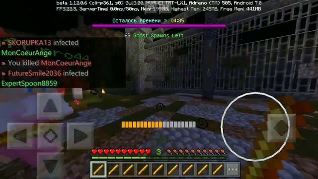 Перестрелка с призраками! | Minecraft: Pocket Edition смотреть онлайн