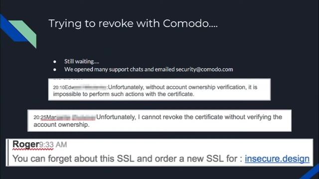 ToorCon XX — LOST & FOUND CERTIFICATES: RESIDUAL CERTIFICATES FOR PRE-OWNED DOMAINS - Foster & Dyla смотреть онлайн