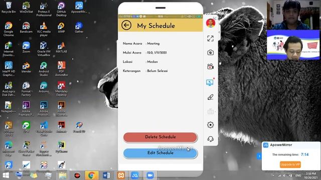 persentasi Tugas akhir KMMI android studio dengan kotlin, Group ASH смотреть онлайн