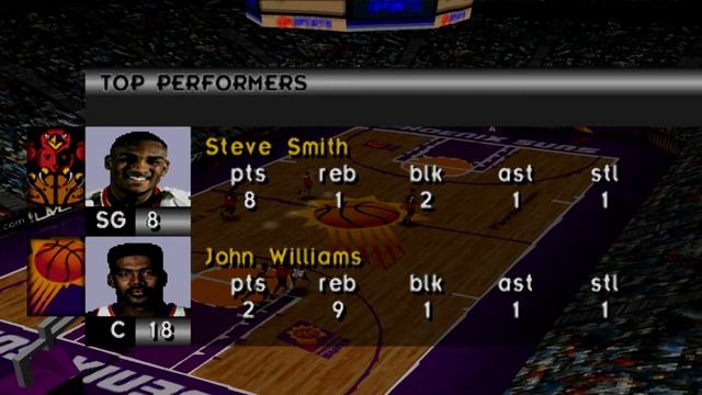 NBA Live 97 Gameplay Exhibition Mode (PlayStation) смотреть онлайн