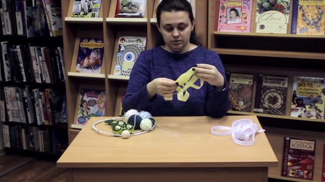 МК по созданию рождественского венка смотреть онлайн