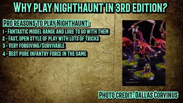 Why Play Nighthaunt In 3rd Edition Warhammer Age Of Sigmar? смотреть онлайн