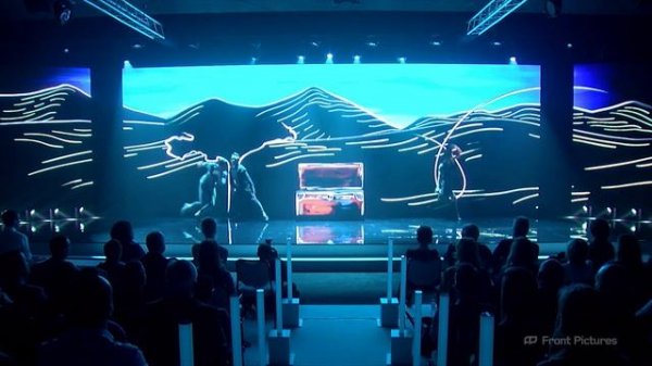 "Magic Journey" interactive dance performance by Front Pictures