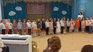 1.  Поздравления от воспитателей и нежные слова от детей