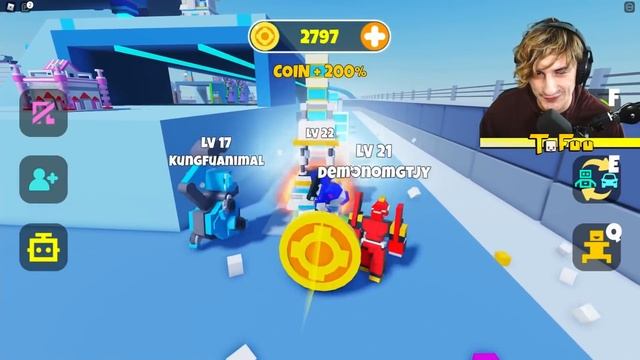 Lvl 0 NOOB-BOT to Lvl 9999999 GOD-BOT.. (Roblox) смотреть онлайн