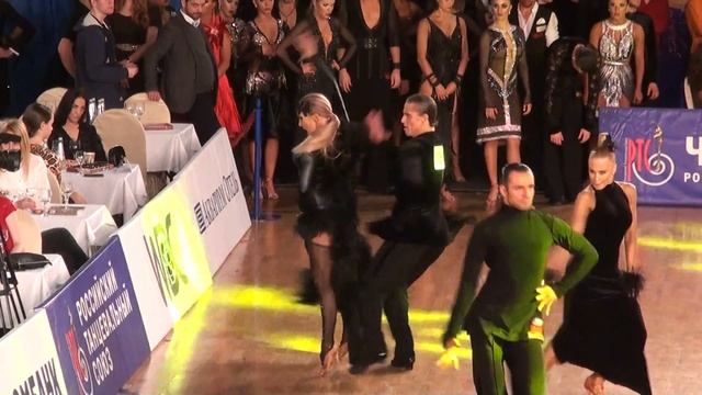 Александров Кирилл - Дубровская Анастасия Чемпионат РТС Взрослые Латина 1/8 Пасо смотреть онлайн