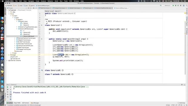 Generics java (часть 2 wildcard) смотреть онлайн