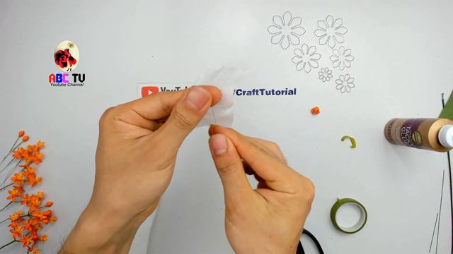 ABC TV | How To Make Butterfly Weed Paper Flower (Slowly)| Flower Die Cuts - Craft Tutorial смотреть онлайн