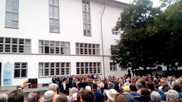 Swedish queen Silvia visit Heidelberg смотреть онлайн