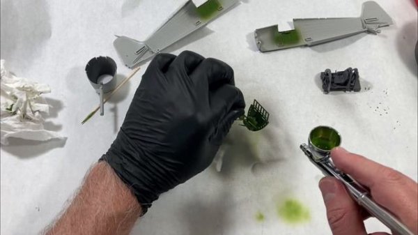 Building the Hobby Boss 1/48 F6F-5 Hellcat—Part 1