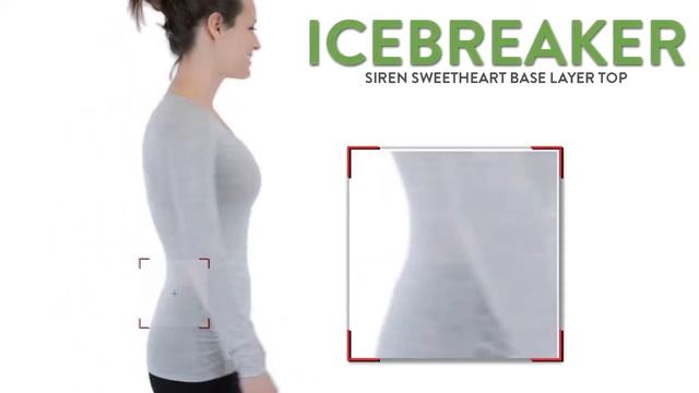 Icebreaker Siren Sweetheart Base Layer Top - Merino Wool, UPF 30+, (For Women) смотреть онлайн