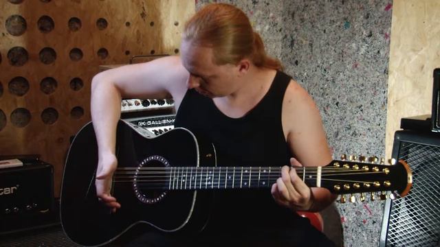 KIND BEAVER CUSTOM GUITARS Orchestra model 12 strings смотреть онлайн