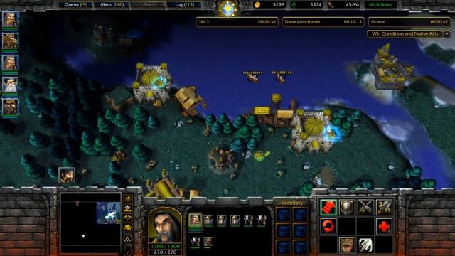 Warcraft 3 American Colonization, Tutorial for European Factions: Part 1 смотреть онлайн