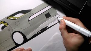 Как нарисовать Тойоту Марк 2 | How to draw Toyota Mark II Tourer V | Рисуем Toyota Mark 2 |トヨタ・マークI