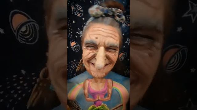 Калейдоскоп образов на Хэлоуин. Страшный грим на Halloween от Устьянцевой Елены. смотреть онлайн