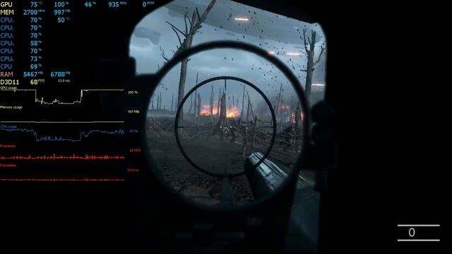 Battlefield 1 on AMD HD6770 1GB and FX-6300 смотреть онлайн