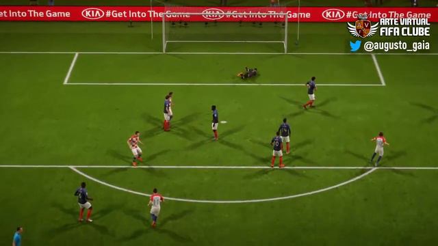 FRANÇA 4 x 2 CROÁCIA NO FIFA 18 - FINAL DA COPA | NARRAÇÃO DO GALVÃO BUENO NO FIFA 18 WORLD CUP смотреть онлайн