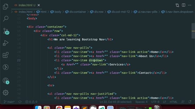 Bootstrap 5 Bangla Tutorial | Bootstrap Navs | Part 19 смотреть онлайн