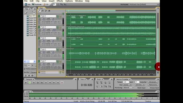 Adobe Audition 3 Mixing MultiTracks & Recording Vocals