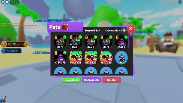 MY FIRST SHINY SECRET PET & THE PET FUSING PROBLEM | Sword Fighters Simulator | Update 6 смотреть онлайн