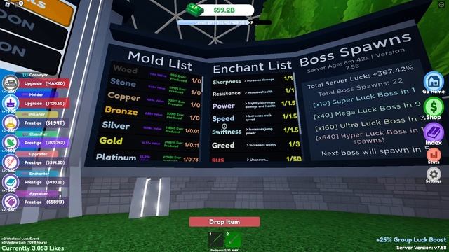 RANKING ALL ENCHANTS IN THE GAME - Roblox Sword Factory X смотреть онлайн