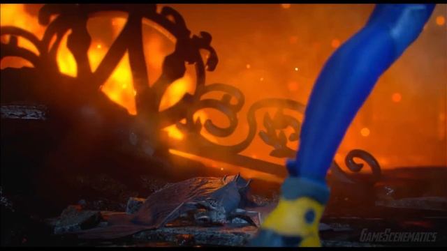 Gotham Knights Batman Destroys Batcave To Save Gotham Death Scene 4K HD - Batman Funeral смотреть онлайн