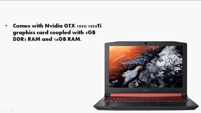 Acer Nitro 5 Gaming Laptop with Nvidia GTX 1050/1050Ti, Dolby Audio Launched in India смотреть онлайн