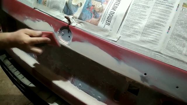 ПОДГОТОВКА И ПОКРАСКА ПАССАТ В3. смотреть онлайн