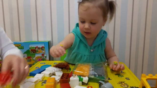 Весёлая ферма. Конструктор JDLT. смотреть онлайн