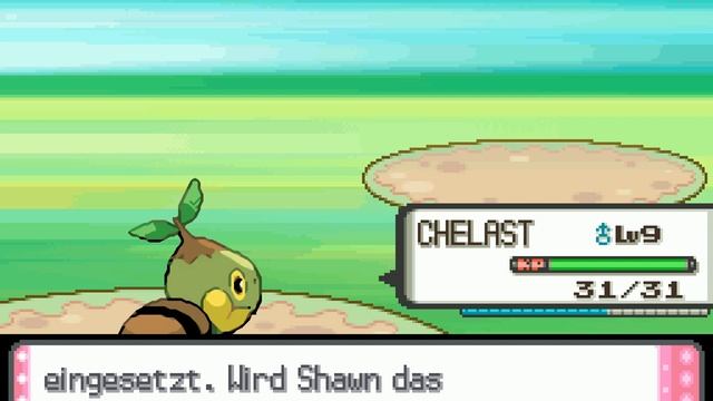 Pokémon Pearl Version (German) - Rival Battle #1 смотреть онлайн