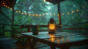 ДОБРОЕ утро_СУББОТА / Приятные ЗВУКИ дождя / АсМр / МУЗЫКА для настроения / Кофе со МНОЙ...