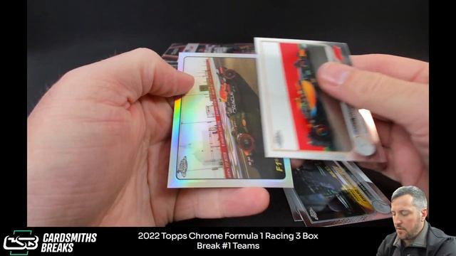 2022 Topps Chrome Formula 1 Racing 3 Box Break #1 смотреть онлайн