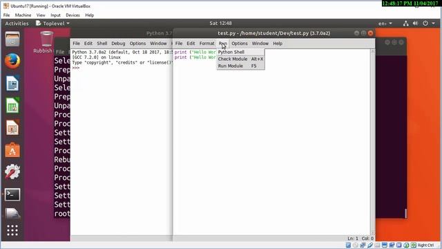 Linux: Installing Python and C with Eclipse on Ubuntu 17.04 смотреть онлайн