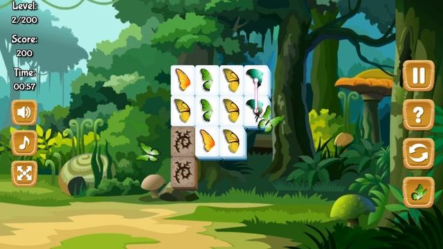 Game Mahjong - Butterfly Garden смотреть онлайн