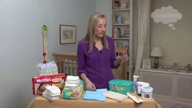 Changing Table Supplies and Diaper Bag Essentials | CloudMom смотреть онлайн