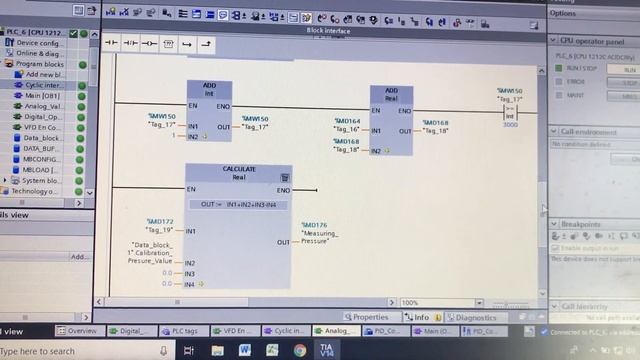 Siemens PLC S7-1200 Complete programming Booster pump set. Siemens PLC S7-1200 смотреть онлайн