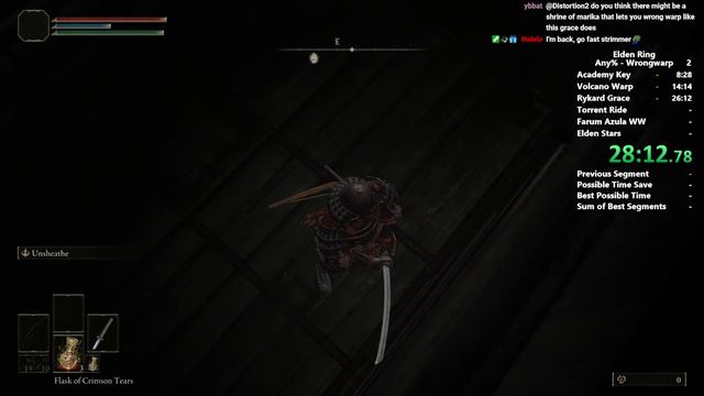 Elden Ring Any% Speedrun in 49:29 (WORLD FIRST SUB 50 MINUTES RUN) смотреть онлайн