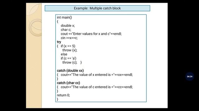 C++ Exception handling: Part 3 смотреть онлайн