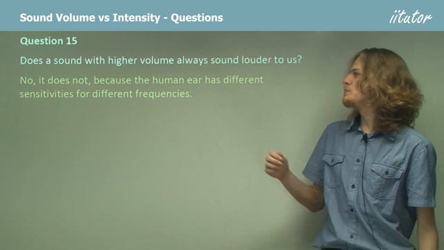 Sound Volume Vs Intensity | Sound Loudness And Intensity | Questions