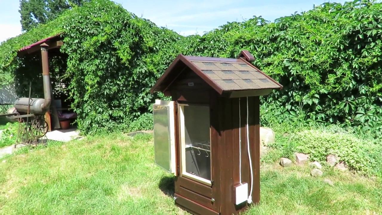 Коптильня из нержавейки и вентилятором конвекции внутри (200 л.) | Обзор