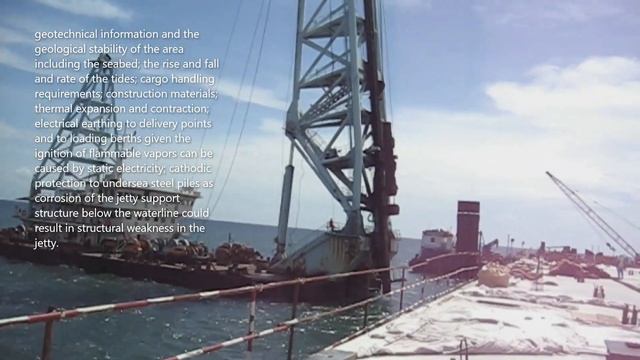 Jetty Structure For Loading Or Offloading Of Hazardous Substances | Civil Engineering & Constructio смотреть онлайн